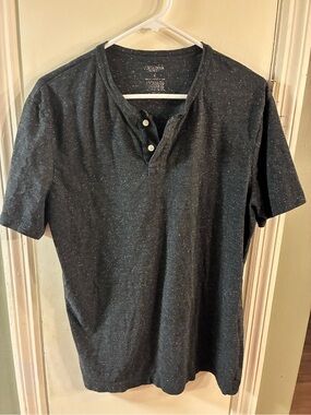 Arizona Jean Co Men's Large Black Short Sleeve Top Shirt